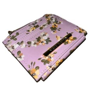 Steve Madden Floral Card Holder